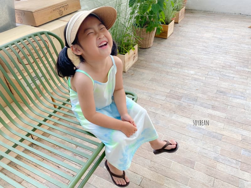 SOYBEAN - Korean Children Fashion - #Kfashion4kids - Tie Dye Long One-piece - 5