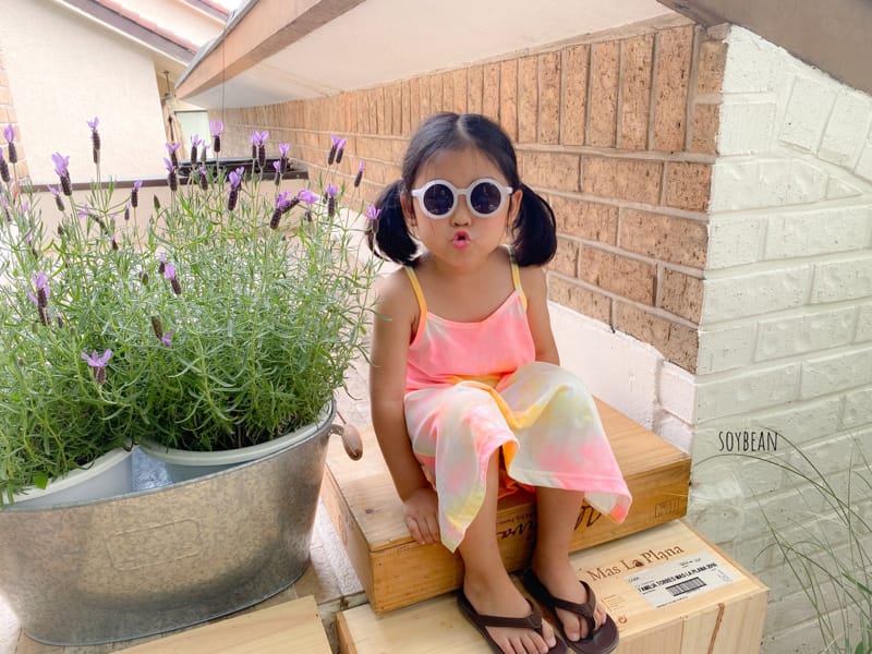 SOYBEAN - Korean Children Fashion - #Kfashion4kids - Tie Dye Long One-piece - 7