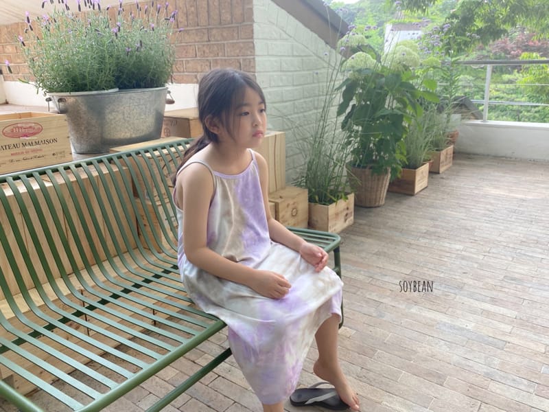 SOYBEAN - Korean Children Fashion - #Kfashion4kids - Tie Dye Long One-piece - 8