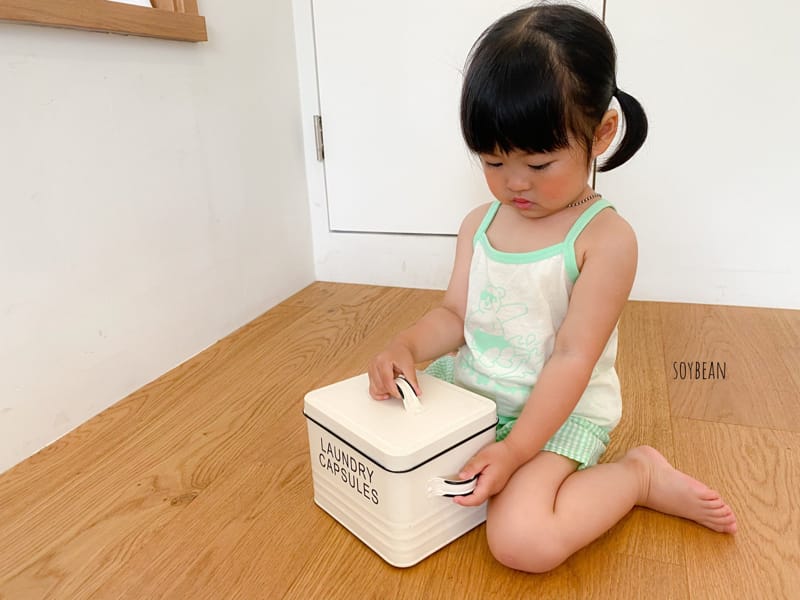 SOYBEAN - Korean Children Fashion - #Kfashion4kids - Surffing Bear Top Bottom Set - 4