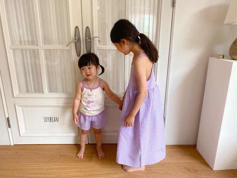 SOYBEAN - Korean Children Fashion - #Kfashion4kids - Surffing Bear Top Bottom Set - 7