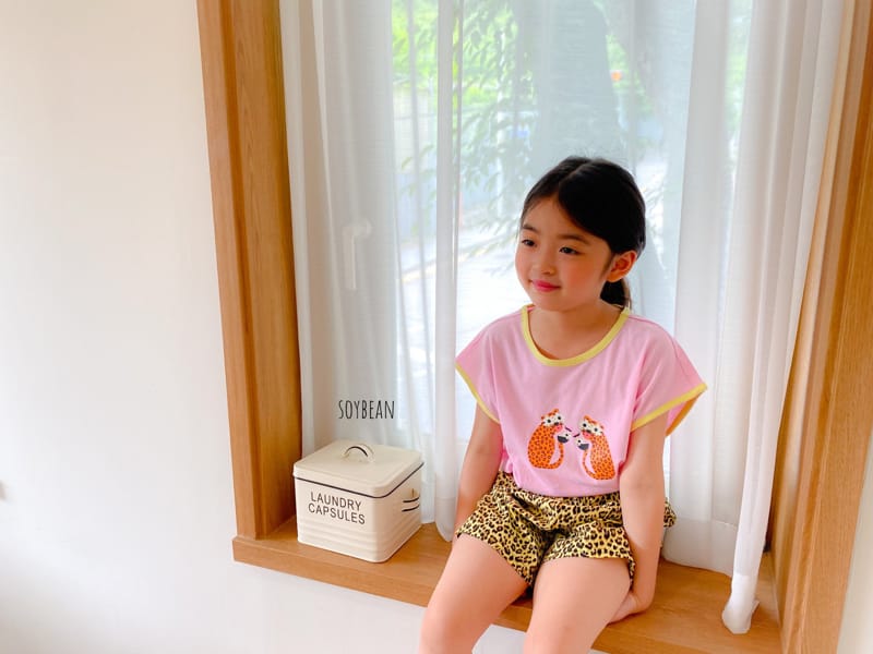 SOYBEAN - Korean Children Fashion - #Kfashion4kids - Tiger Come Top Bottom Set - 5
