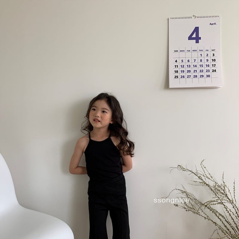 SSONGNLEE - Korean Children Fashion - #Kfashion4kids - Holt Neck Sleevelss - 4