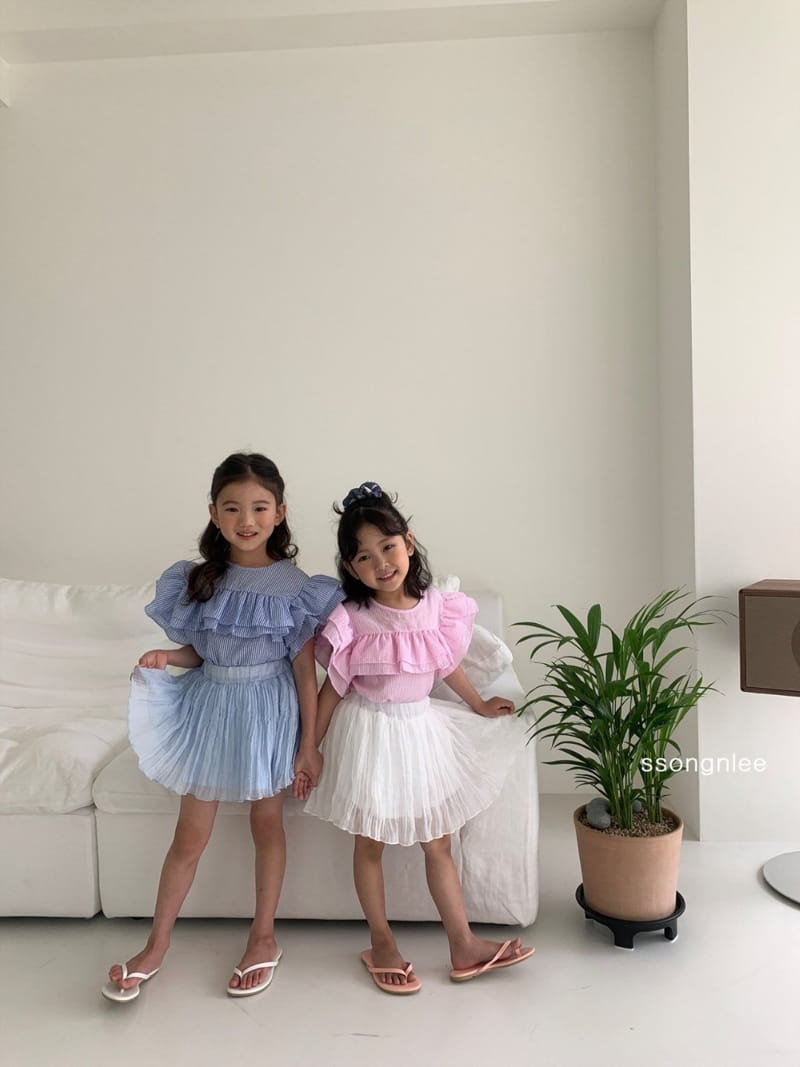 SSONGNLEE - Korean Children Fashion - #Kfashion4kids - Wrinkle Skirt - 7