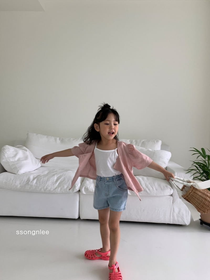 SSONGNLEE - Korean Children Fashion - #Kfashion4kids - Linen Double Jacket