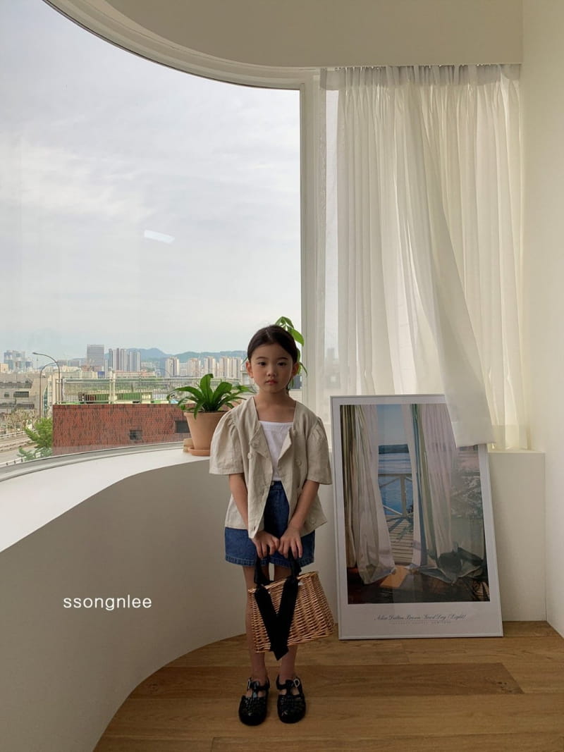 SSONGNLEE - Korean Children Fashion - #Kfashion4kids - Linen Double Jacket - 10