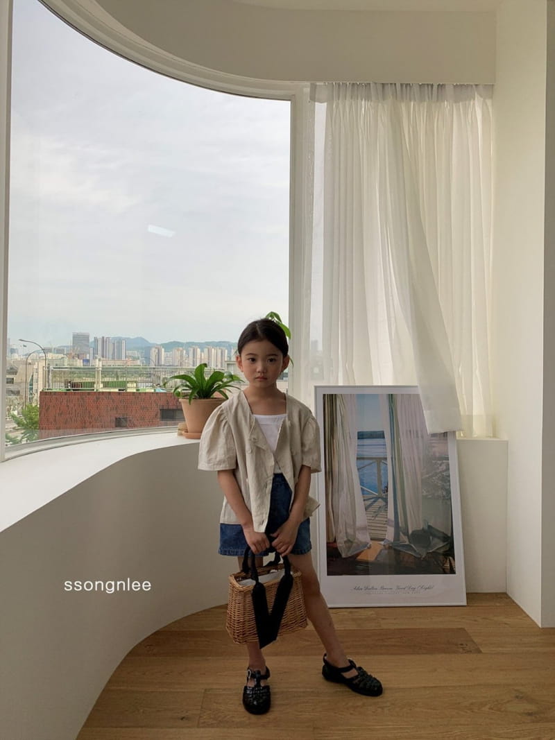 SSONGNLEE - Korean Children Fashion - #Kfashion4kids - Linen Double Jacket - 11