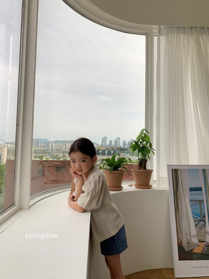 SSONGNLEE - Korean Children Fashion - #Kfashion4kids - Linen Double Jacket - 3