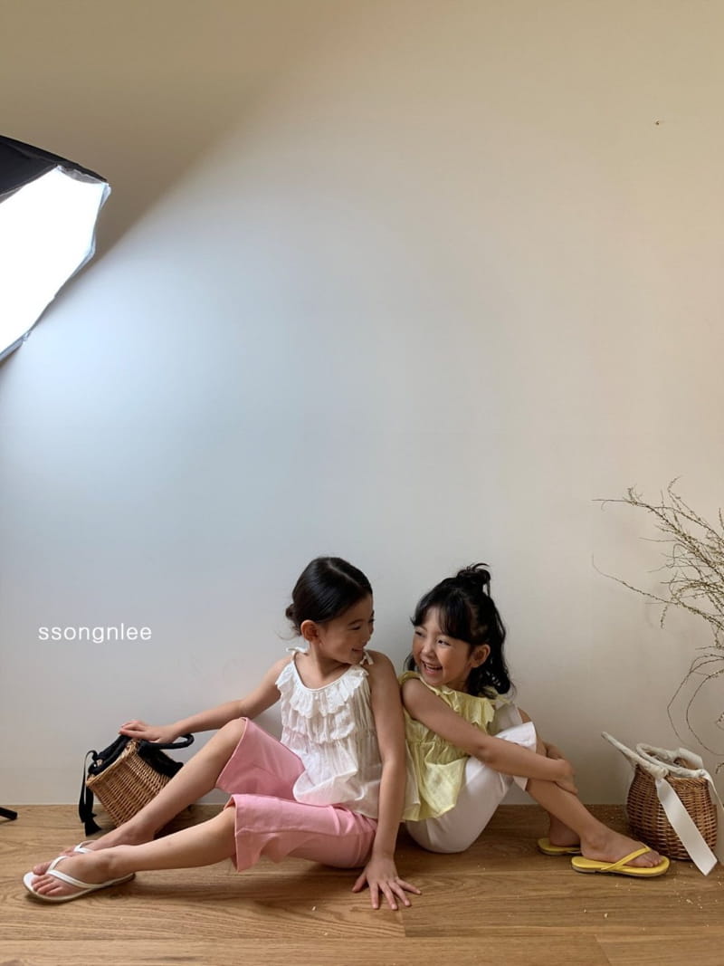 SSONGNLEE - Korean Children Fashion - #Kfashion4kids - Lace Sleeveless Blouse - 10