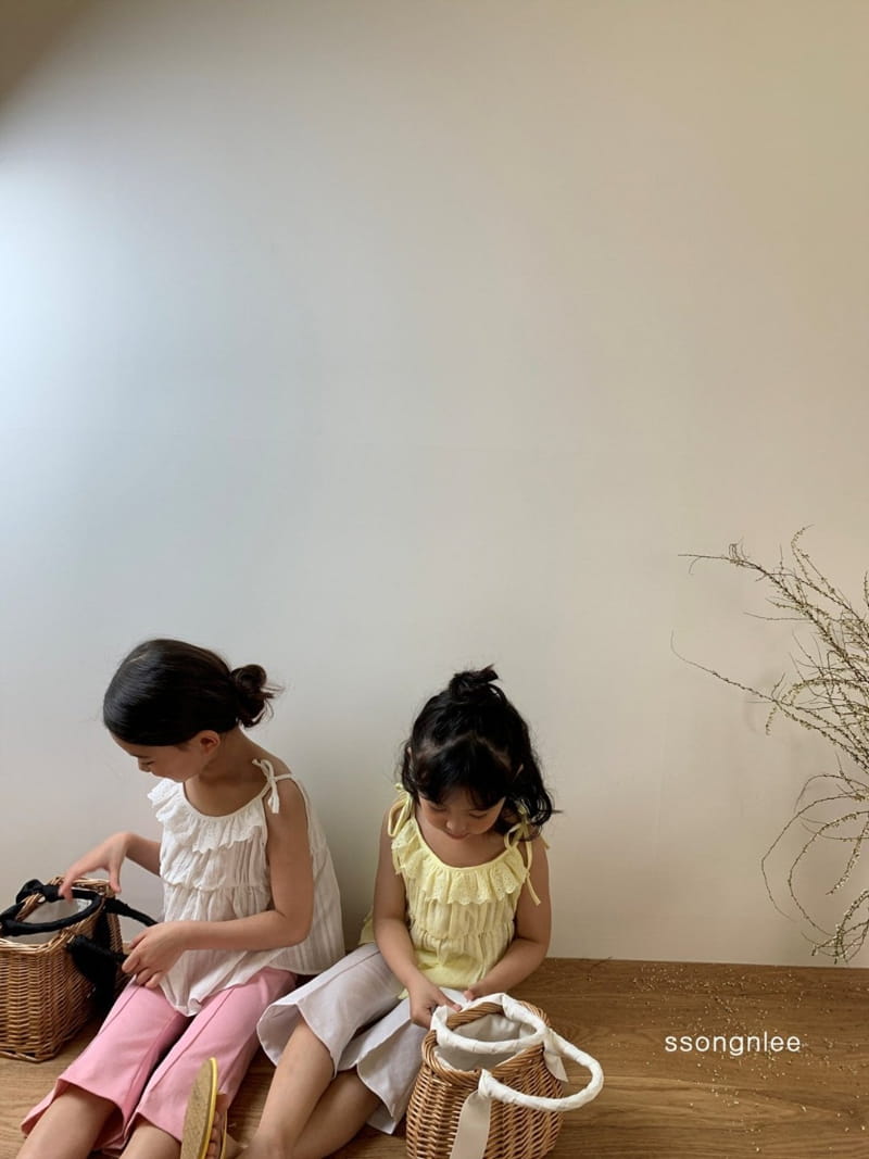 SSONGNLEE - Korean Children Fashion - #Kfashion4kids - Lace Sleeveless Blouse - 6