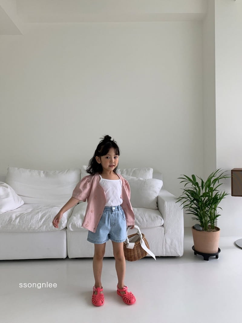 SSONGNLEE - Korean Children Fashion - #Kfashion4kids - Denim Shorts - 11