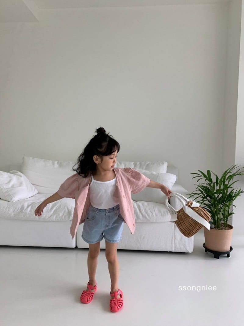 SSONGNLEE - Korean Children Fashion - #Kfashion4kids - Denim Shorts - 4