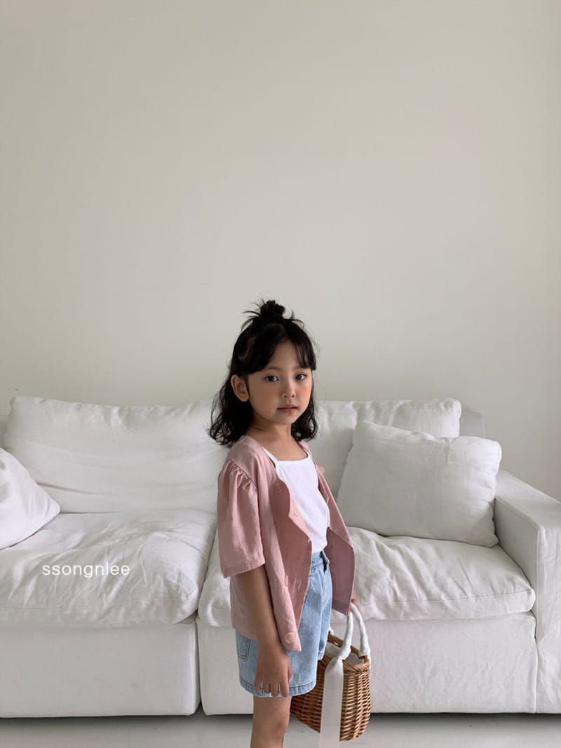 SSONGNLEE - Korean Children Fashion - #Kfashion4kids - Denim Shorts - 5