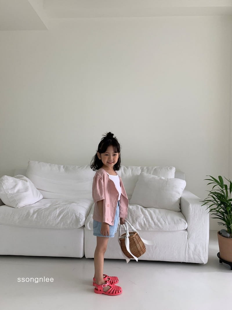 SSONGNLEE - Korean Children Fashion - #Kfashion4kids - Denim Shorts - 7