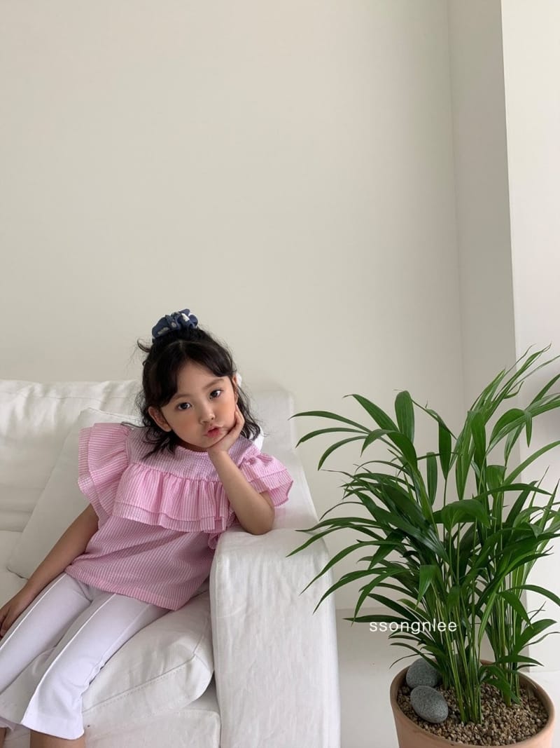 SSONGNLEE - Korean Children Fashion - #Kfashion4kids - Frill Blouse