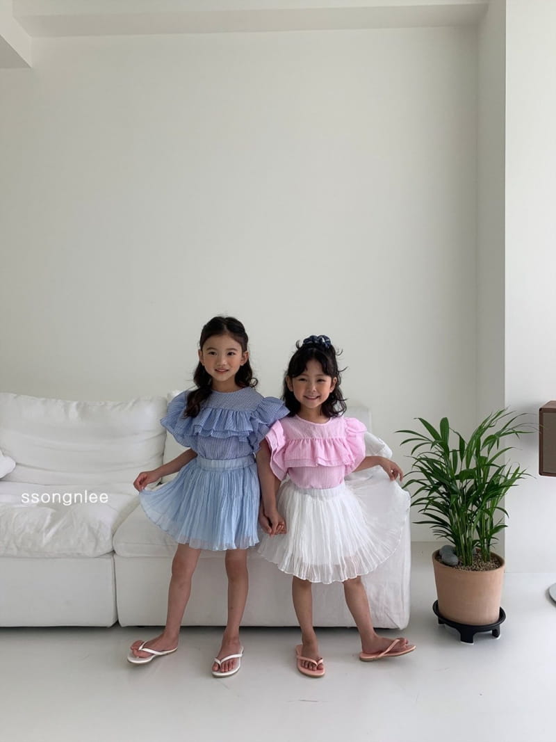 SSONGNLEE - Korean Children Fashion - #Kfashion4kids - Frill Blouse - 2