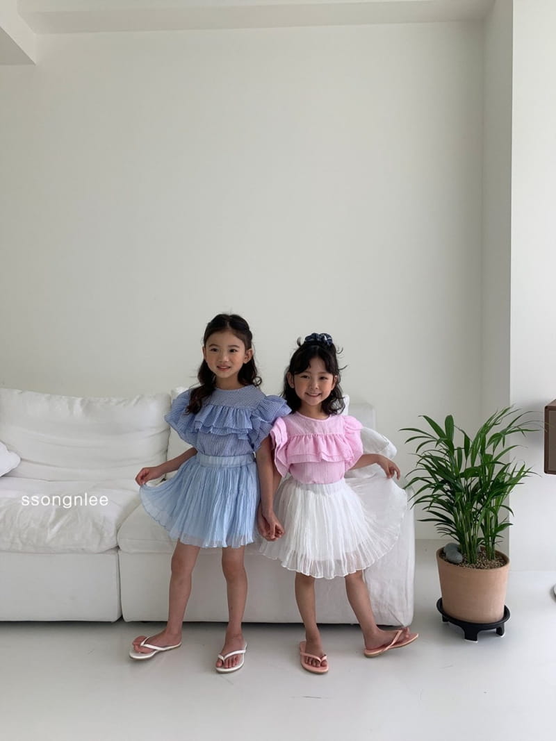SSONGNLEE - Korean Children Fashion - #Kfashion4kids - Frill Blouse - 3