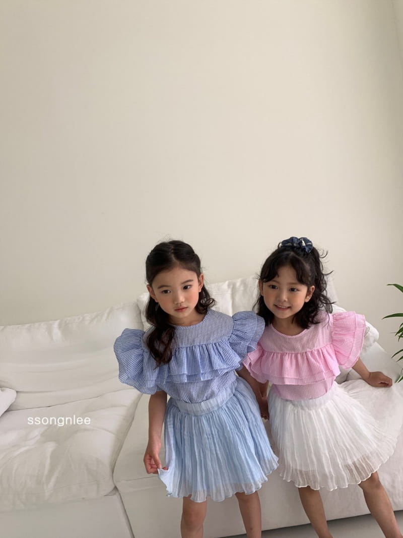 SSONGNLEE - Korean Children Fashion - #Kfashion4kids - Frill Blouse - 6