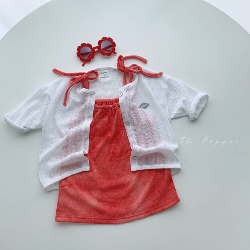 THE PEPPER - Korean Children Fashion - #Kfashion4kids - Summer Knit One-piece - 4