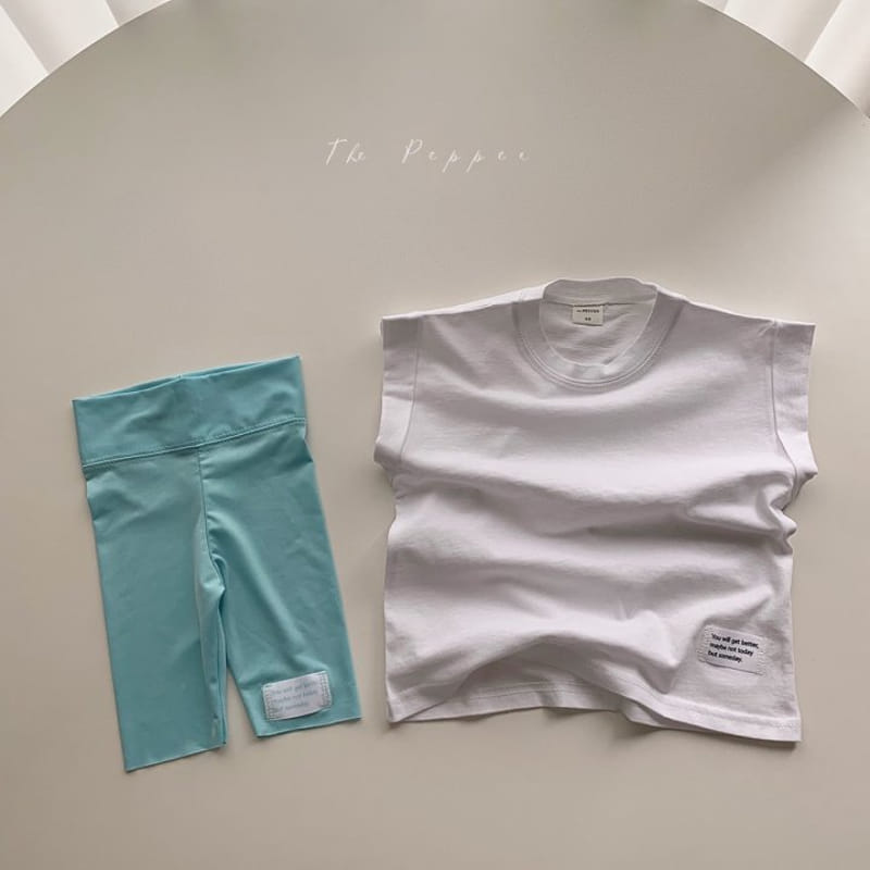 THE PEPPER - Korean Children Fashion - #Kfashion4kids - Roll-up Daily Tee - 11