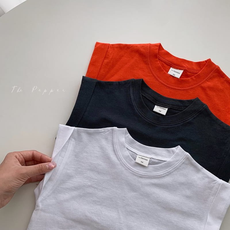 THE PEPPER - Korean Children Fashion - #Kfashion4kids - Roll-up Daily Tee - 3