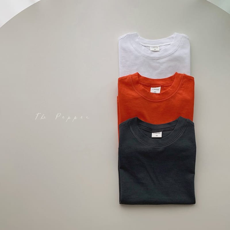 THE PEPPER - Korean Children Fashion - #Kfashion4kids - Roll-up Daily Tee - 4