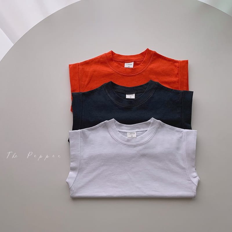 THE PEPPER - Korean Children Fashion - #Kfashion4kids - Roll-up Daily Tee - 7