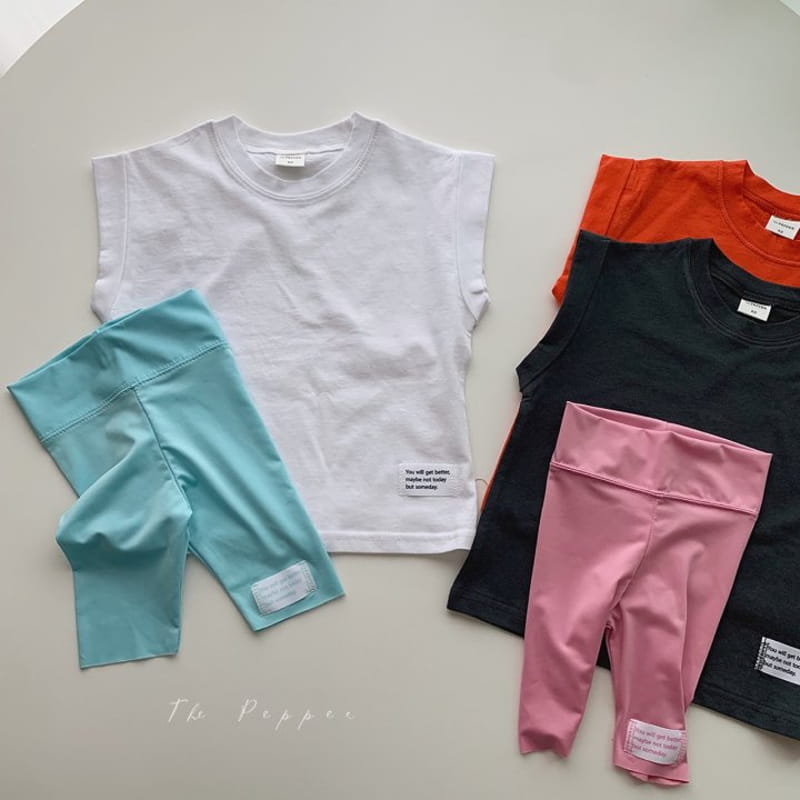 THE PEPPER - Korean Children Fashion - #Kfashion4kids - Roll-up Daily Tee - 9