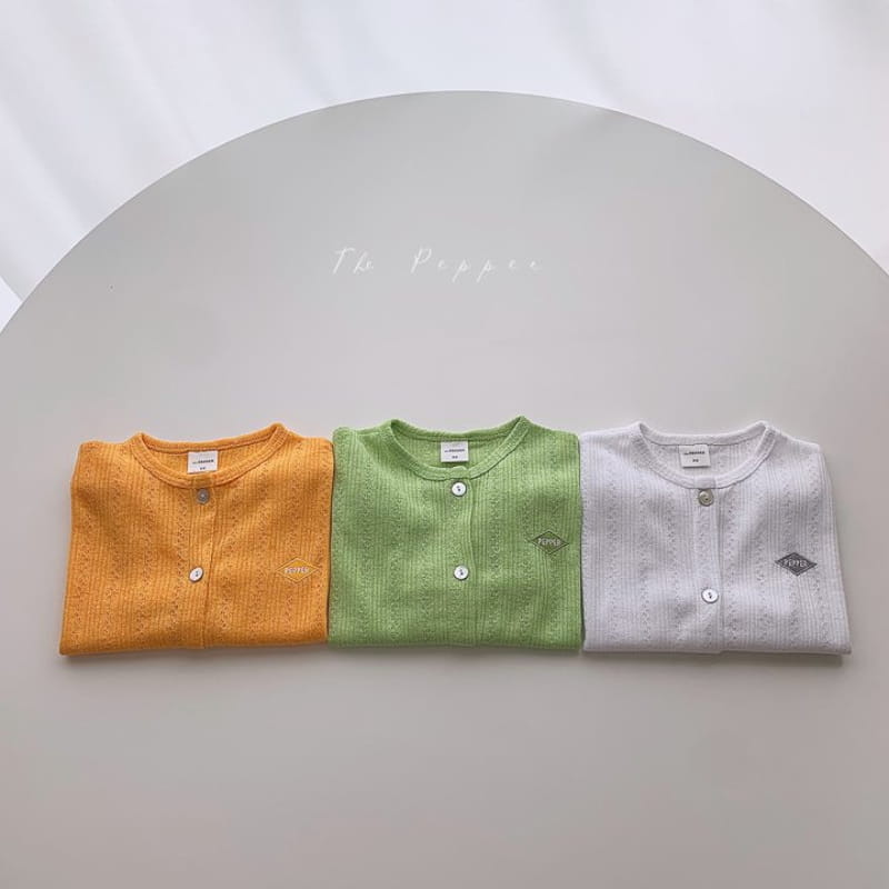 THE PEPPER - Korean Children Fashion - #Kfashion4kids - Knit Cardigan - 2