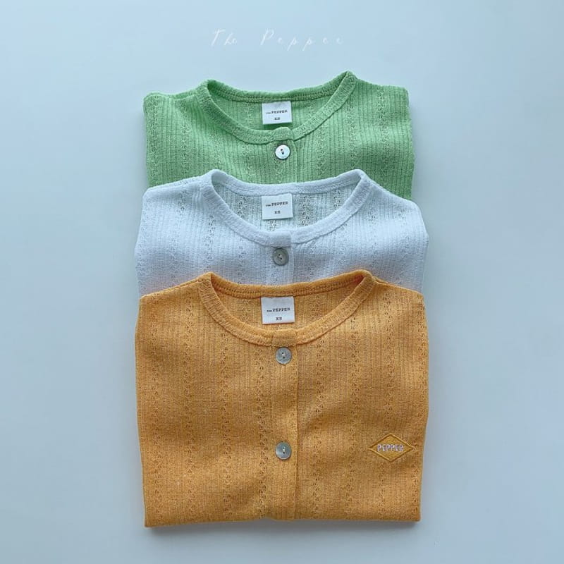THE PEPPER - Korean Children Fashion - #Kfashion4kids - Knit Cardigan - 3
