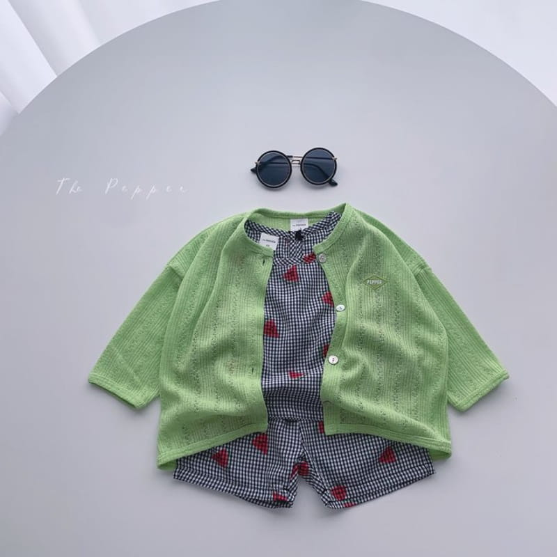 THE PEPPER - Korean Children Fashion - #Kfashion4kids - Fruit Top Bottom Set - 9