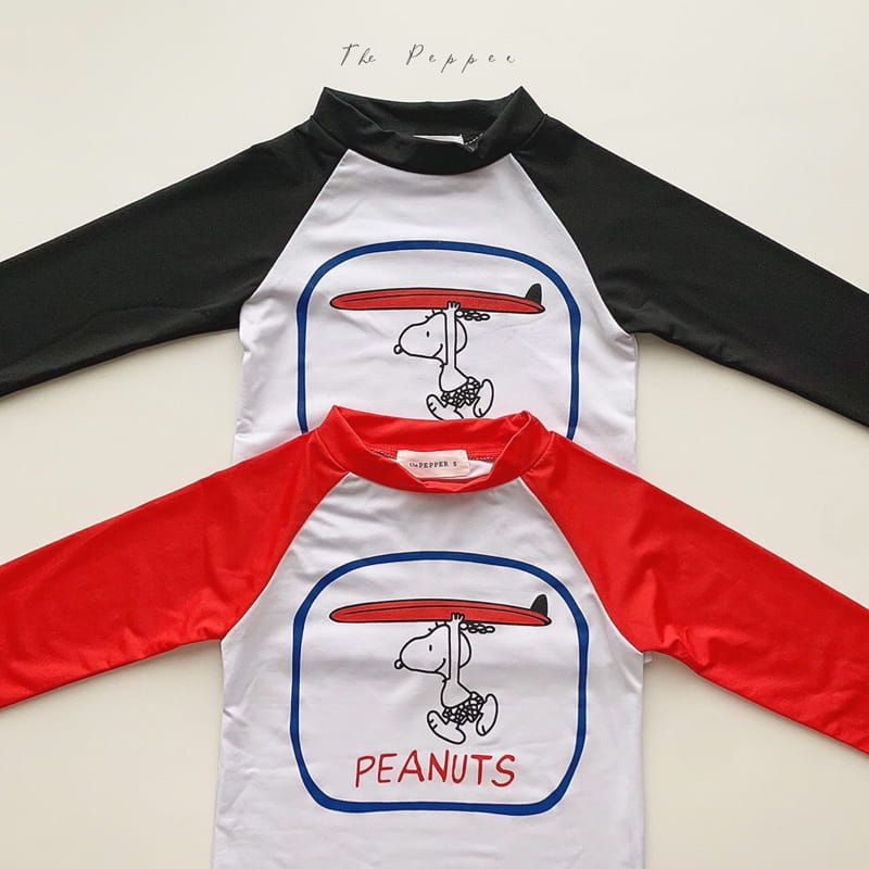 THE PEPPER - Korean Children Fashion - #Kfashion4kids - Rashguard Bottom Swimwear Set - 10