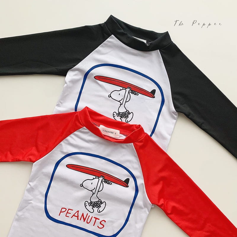THE PEPPER - Korean Children Fashion - #Kfashion4kids - Rashguard Bottom Swimwear Set - 11