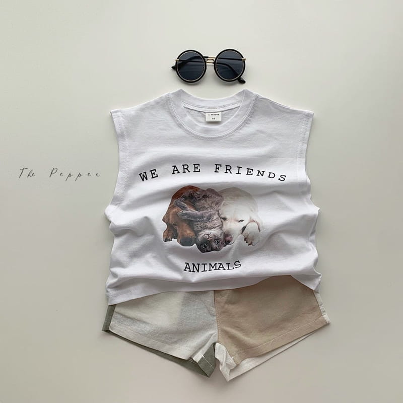 THE PEPPER - Korean Children Fashion - #Kfashion4kids - Dog and Cat Tee - 10