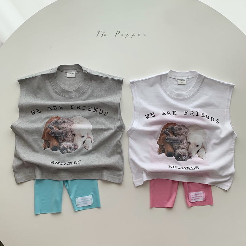 THE PEPPER - Korean Children Fashion - #Kfashion4kids - Dog and Cat Tee - 6