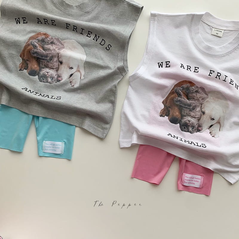 THE PEPPER - Korean Children Fashion - #Kfashion4kids - Dog and Cat Tee - 7