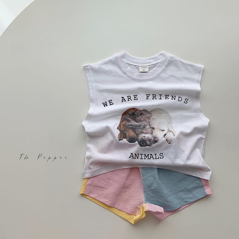 THE PEPPER - Korean Children Fashion - #Kfashion4kids - Dog and Cat Tee - 8