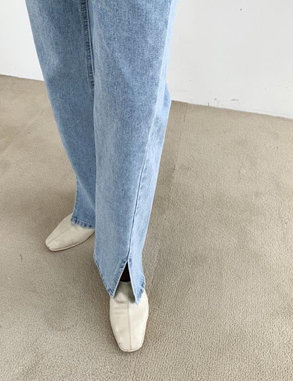 TIZZI - Korean Children Fashion - #Kfashion4kids - Slit Jeans - 4