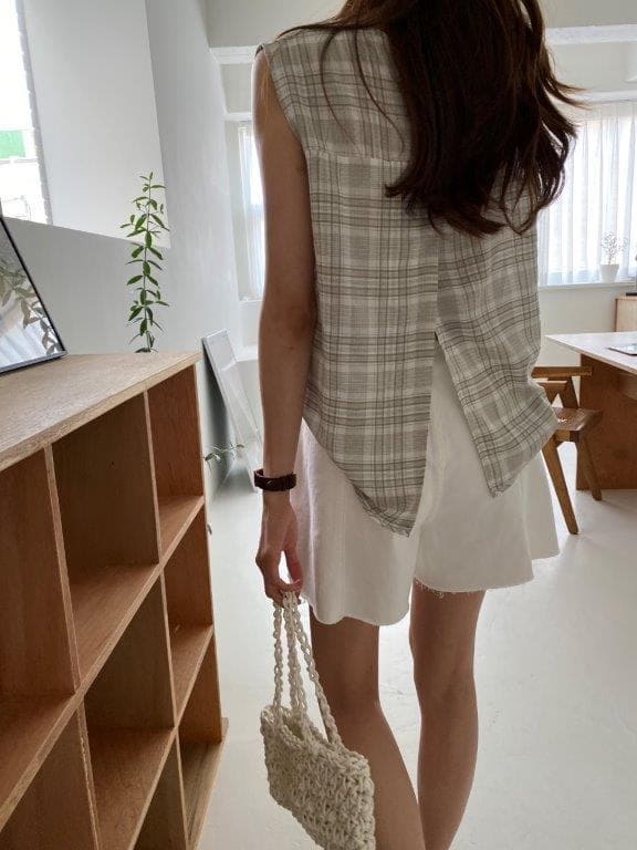 TIZZI - Korean Children Fashion - #Kfashion4kids - Check Blouse
