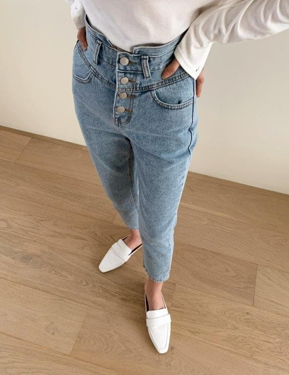 TIZZI - Korean Children Fashion - #Kfashion4kids - Slit Jeans - 2