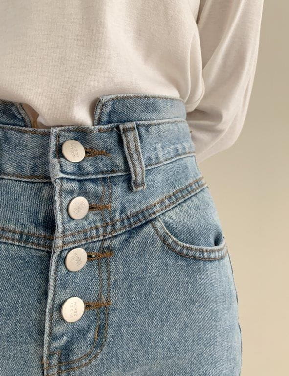 TIZZI - Korean Children Fashion - #Kfashion4kids - Slit Jeans - 3