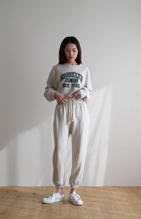 TIZZI - Korean Children Fashion - #Kfashion4kids - Stitch Jogger Pants - 3