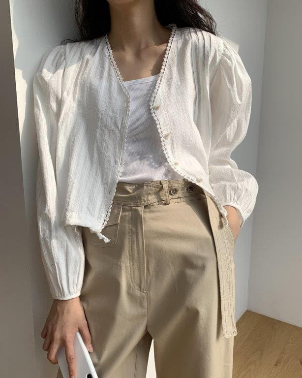 TIZZI - Korean Children Fashion - #Kfashion4kids - String Blouse - 2