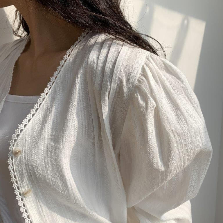 TIZZI - Korean Children Fashion - #Kfashion4kids - String Blouse - 3