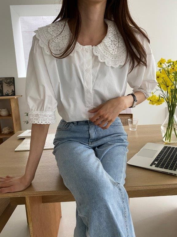 TIZZI - Korean Children Fashion - #Kfashion4kids - Swet Blouse - 3