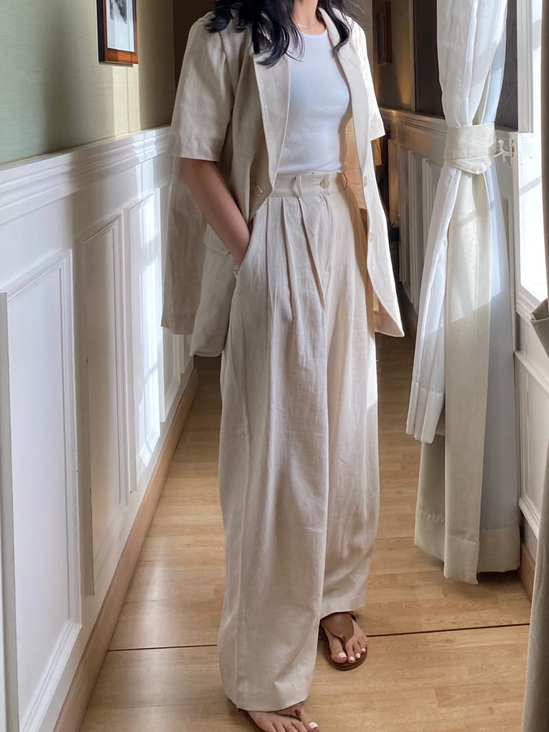 TWENTY FOUR SEVEN - Korean Children Fashion - #Kfashion4kids - Cold Linen Pants - 2