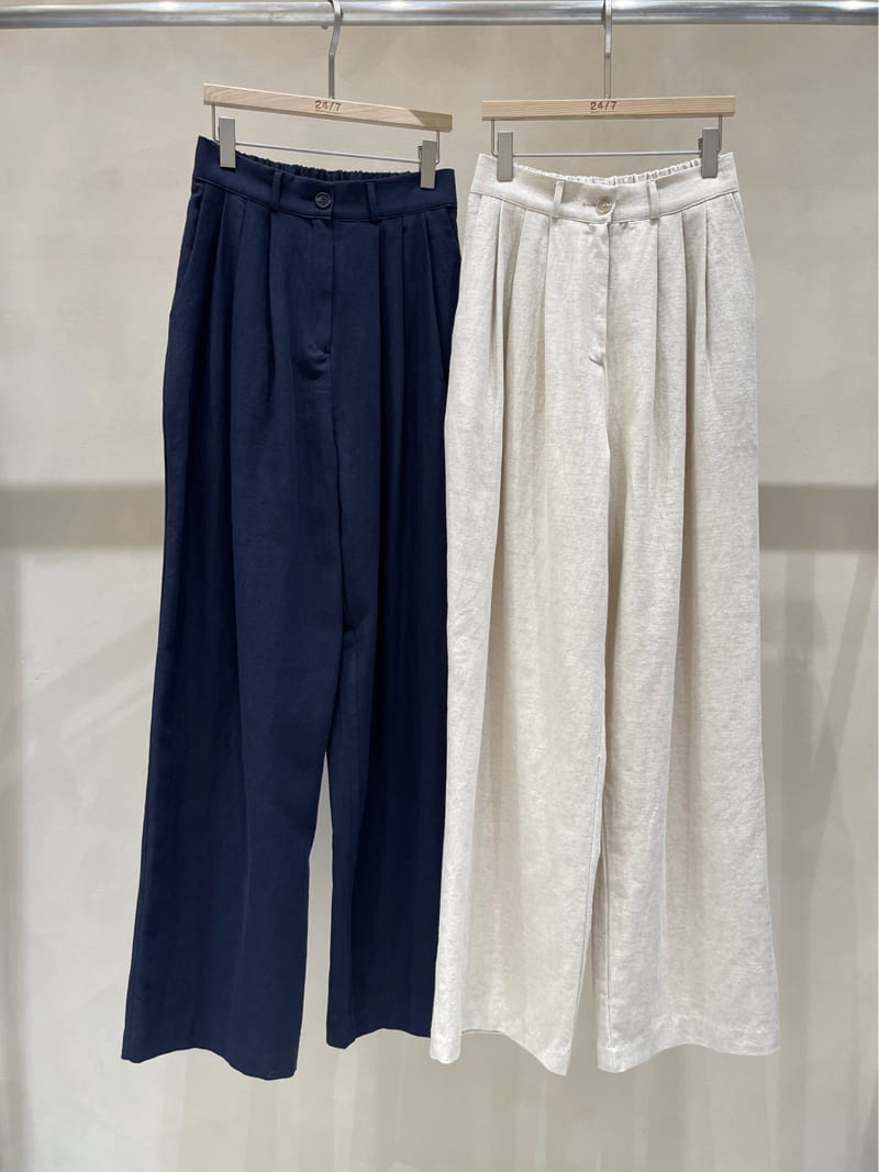 TWENTY FOUR SEVEN - Korean Children Fashion - #Kfashion4kids - Cold Linen Pants - 5