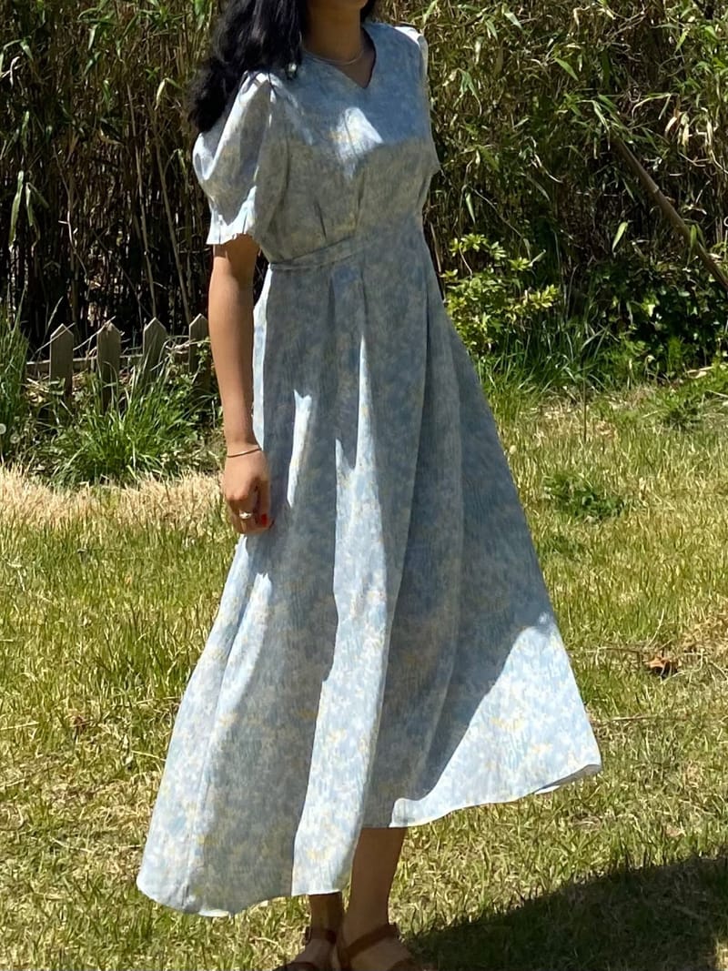 TWENTY FOUR SEVEN - Korean Children Fashion - #Kfashion4kids - Cammy Flower One-piece - 2