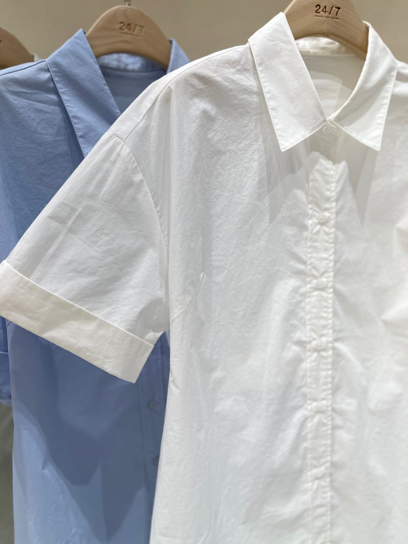 TWENTY FOUR SEVEN - Korean Children Fashion - #Kfashion4kids - back-open Shirt - 4