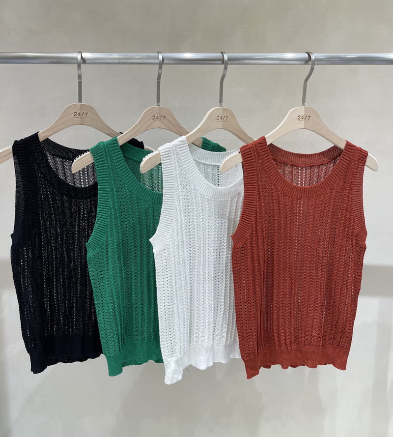 TWENTY FOUR SEVEN - Korean Children Fashion - #Kfashion4kids - Summer Hole Knit  - 5